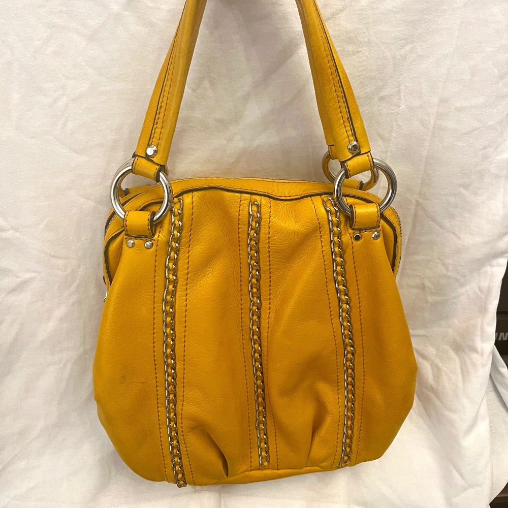 B Makowsky Genuine Leather handbag